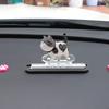 Gevrkjenp Car Dashboard Decoration Slide, Desktop Miniature Slide | Slide Rail Figure Car Accessories