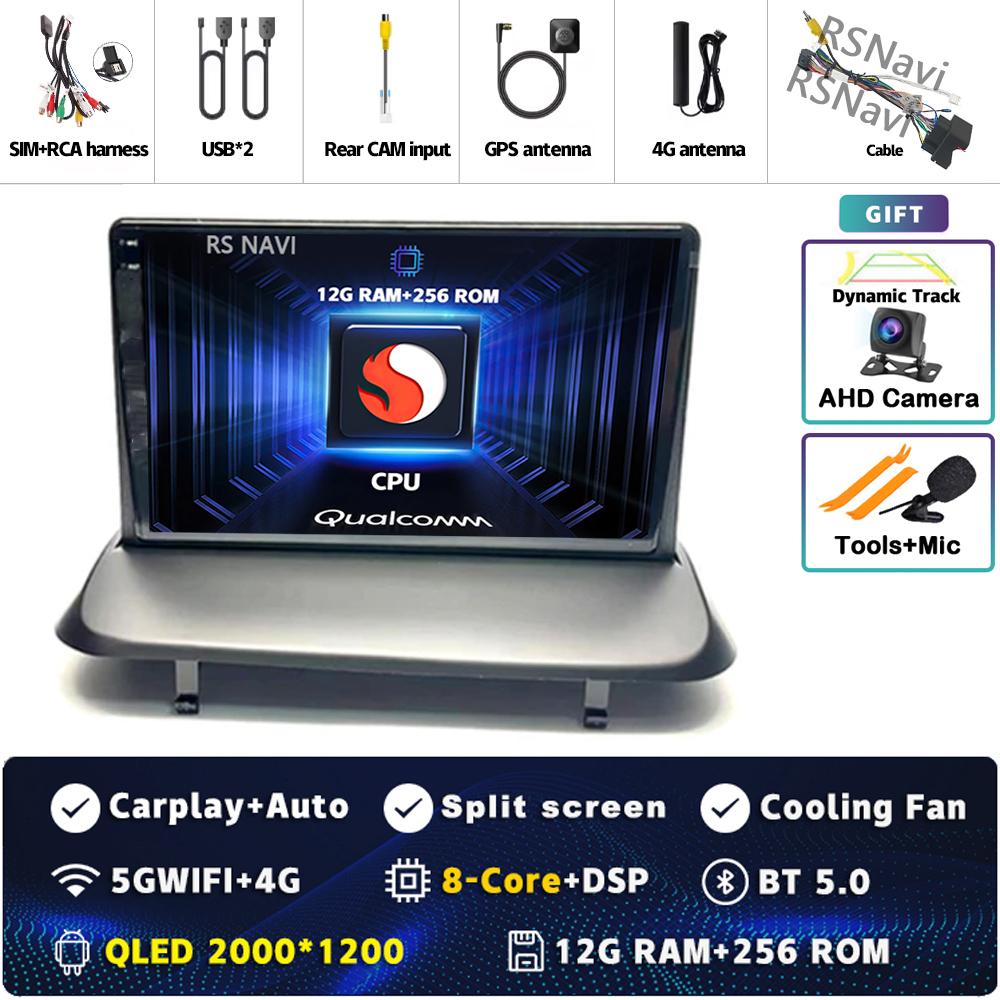 Android 14 Carplay Car Radio For Peugeot 5008 3008 2009-2015 Multimedia Video Player Navigation GPS Stereo 2Din DVD Head Unit BT