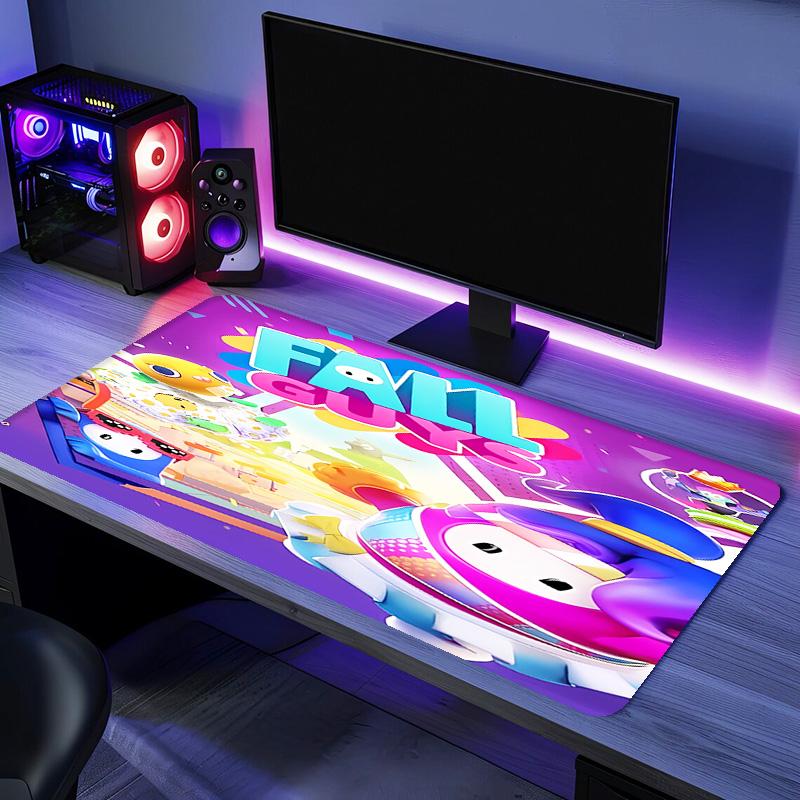 Fall Guys game Mouse Pad - Non-Slip Rubber Base, Smooth Surface for Work,Gaming,Office,And Home Use, Desk Mouse Pad
