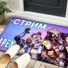 Apex Game Area Rug Suitable for Indoor And Outdoor,Carpets for Playroom, Homes, Offices, Living Rooms,Home Decor,Christmas Fan Gift