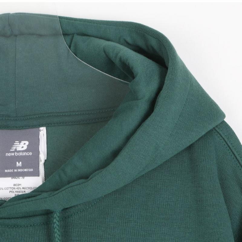 New Balance Толстовка с капюшоном Nqj Nbn0ecs011 40 Mt41511 Uni Маленький логотип после чистки