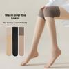 Весенняя, осенняя и зимняя защита коленей, кондиционированные шелковые чулки, длинные чулки, шелковые чулки с переплетением, устойчивые к зацепкам, чулки выше колена