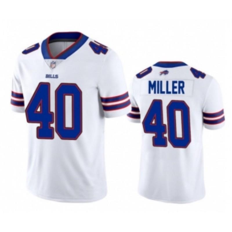 Bills Football Jersey Embroidered Rugby Uniform Mens Sports Shirt Size S-XXXL