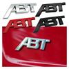 3D Metal ABT Logo Front Grill Side Badge Rear Trunk