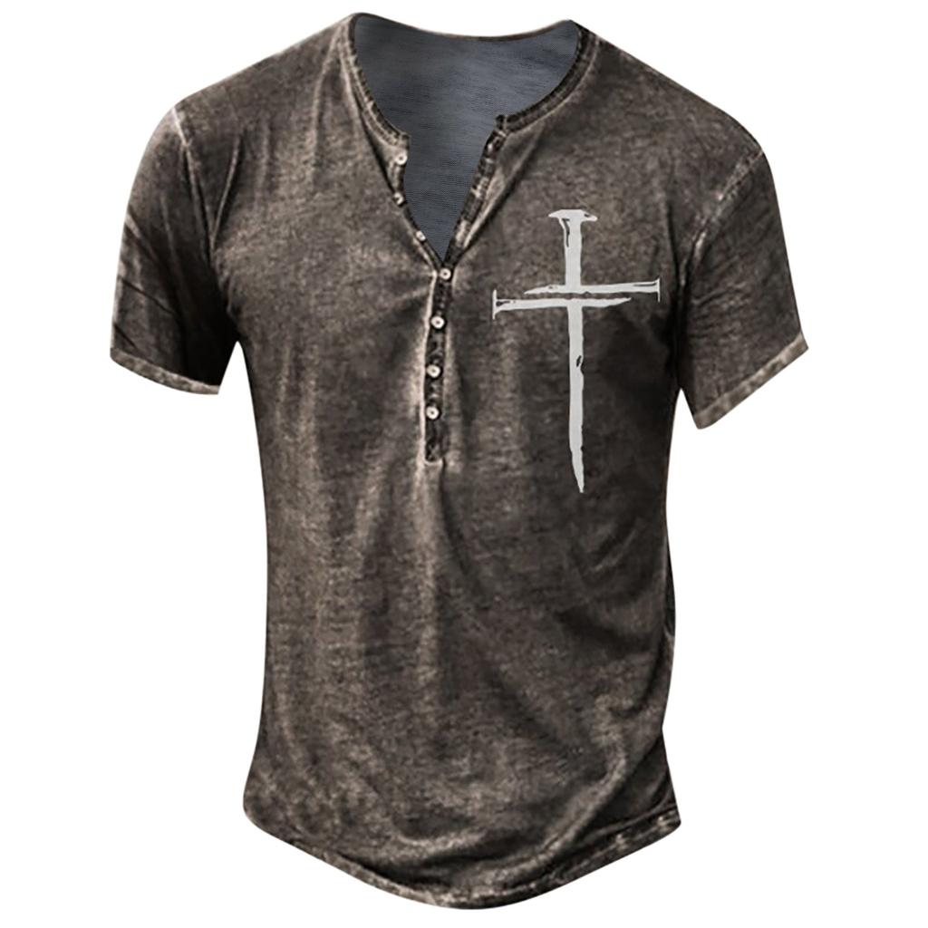 Мужские футболки с коротким рукавом в стиле панк с 3D принтом, забавные летние повседневные винтажные топы, футболки