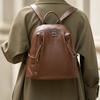Новый полностью кожаный рюкзак из натуральной кожи для женщин, роскошный бренд, большой размер, для путешествий, дизайнерский рюкзак