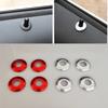 4Pcs Car Door Lock Knob Grommet Ferrule Covers Trim For BMW Z3 E36 3 Series E90 F30 F31 320 328