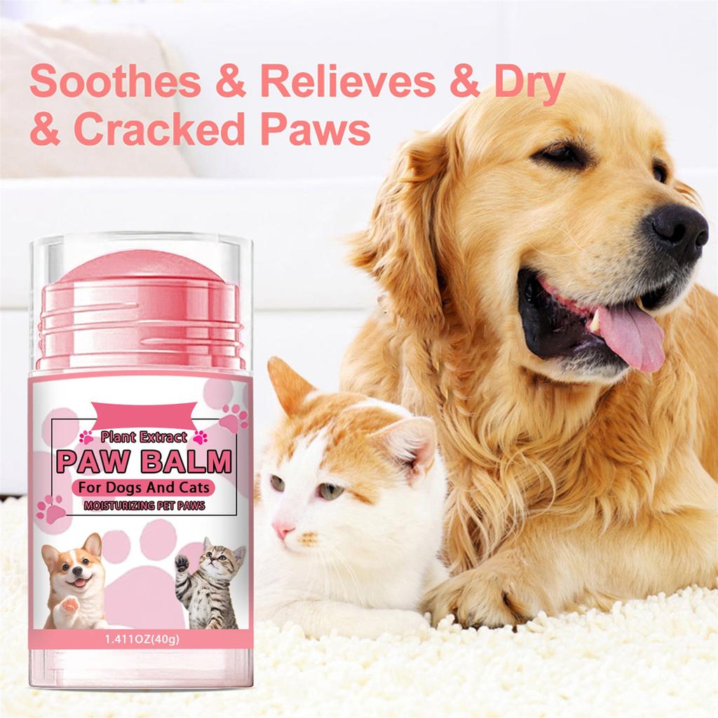Pet Claws Cream 40g Anti-drying And Moisturizing Care Cream For Cats And Dogs Universal Double Cream For Tender Claws