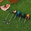 Garden Decoration Creative Gifts Simulation Repair Tool Saw 1:12 Dolls Houses Miniature Chain Lawn Mower Furniture Accessories