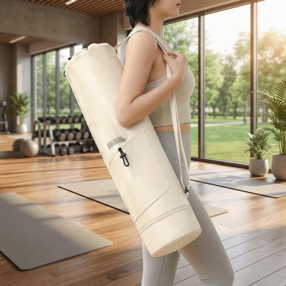 Adjustable Strap Fitness Mat Carrier Large Capacity Gym Yoga Bag Yoga Mat Storage Bag Sports Yoga