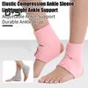 Бандаж на лодыжку для занятий спортом на открытом воздухе, поддержка лодыжки, регулируемый неопреновый рукав, эластичная компрессионная обертка для фитнеса