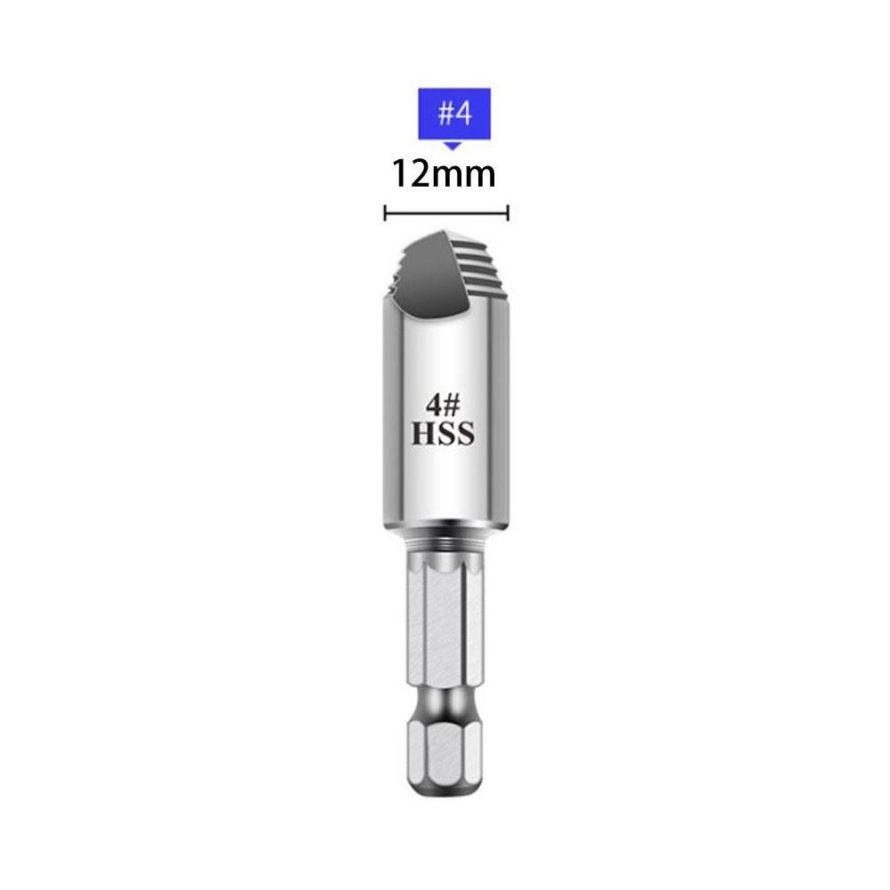 Broken WireExtractor Alloy Steel Easy Out Damaged Drill