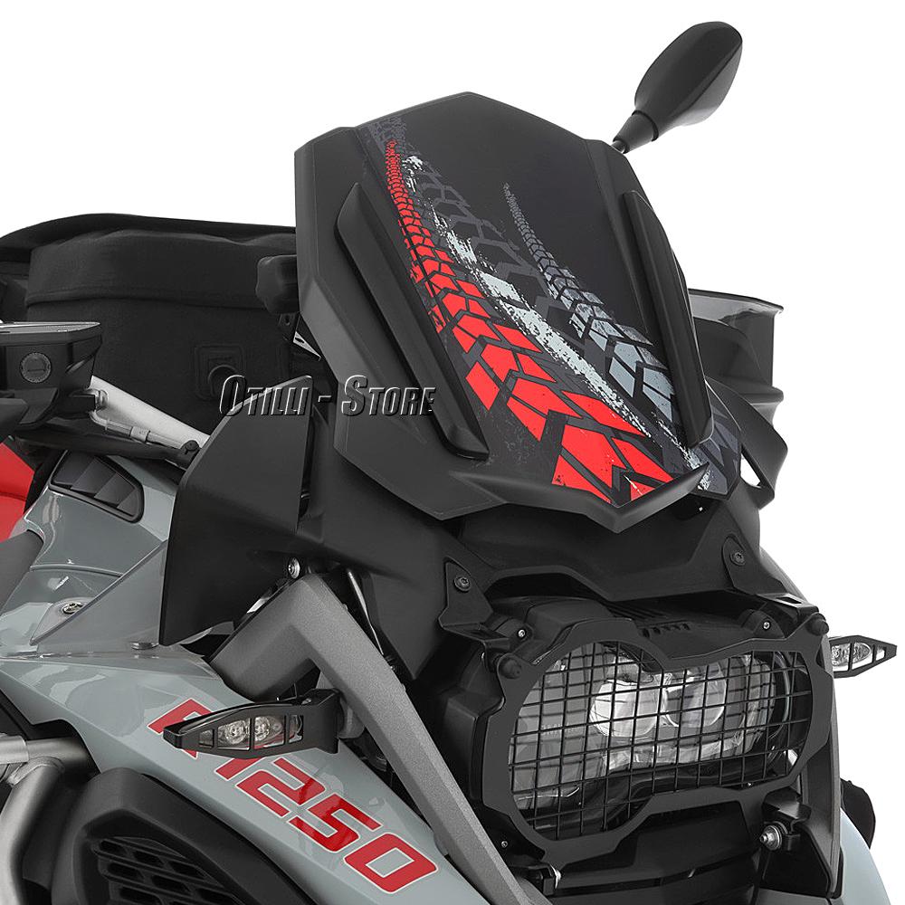 Мотоциклетное ветровое стекло для BMW R1250GS 2018 - 2024 ADV LC Rallye Дефлектор ветрового стекла Защитный экран