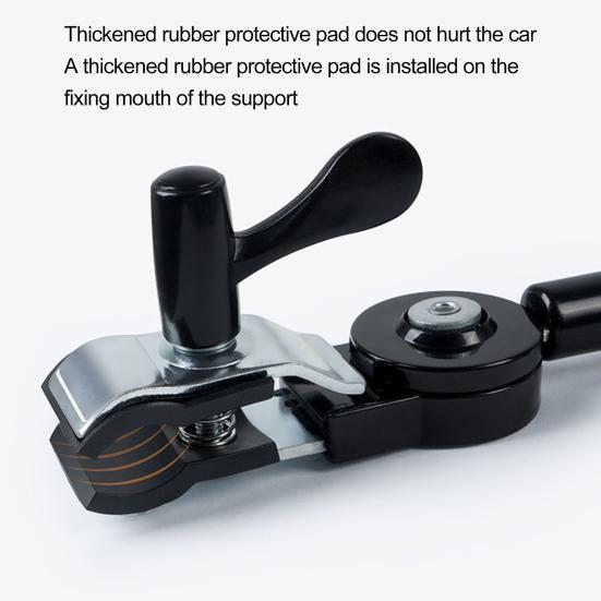 Chair Umbrella with Clamp SPF50+ UV Protection Beach Chair Parasol Multi-Angle Adjustability Outdoor Chair Shade for Camping Golf Carts