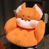 Зимняя толстая подушка Little Fox Toot Toot Cat Подушка для стула в спальню со спинкой One Office Long Sitting Butt Cushion Dormitory