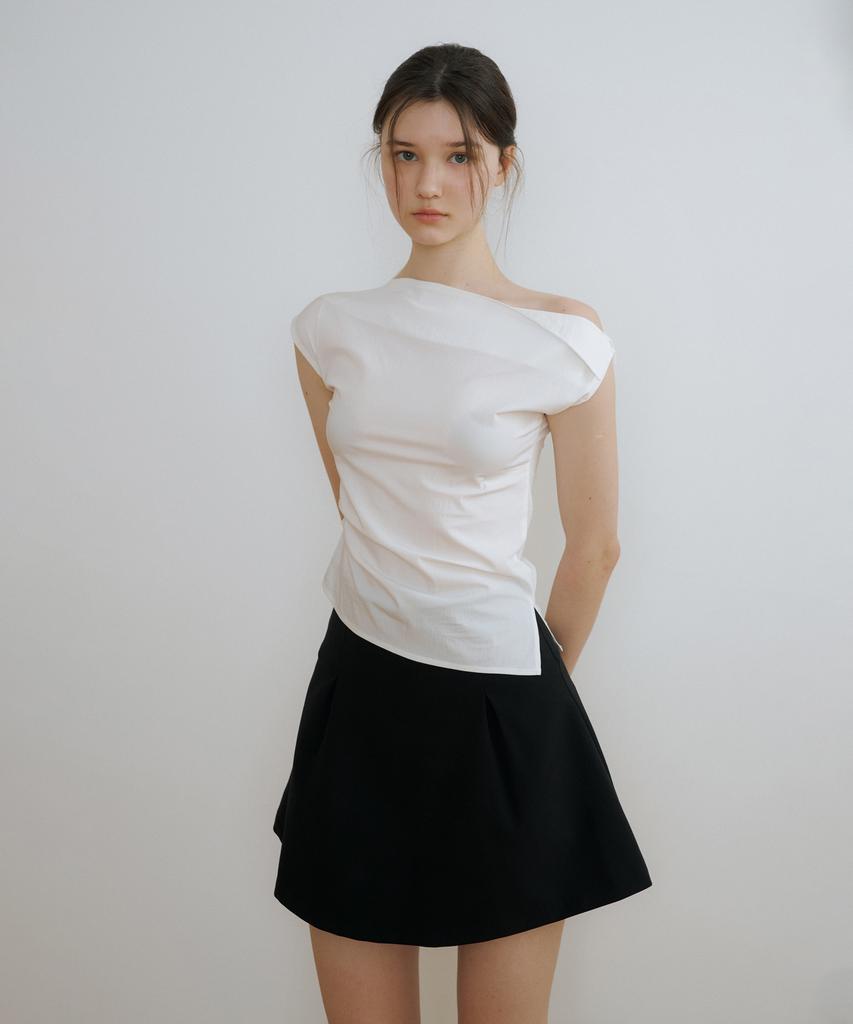Riorg Ce Tuck Mini Skirt Black