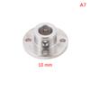 3/4/5/6/7/8/10/11/12Mm Rigid Flange Coupling Motor Guide Shaft Coupler