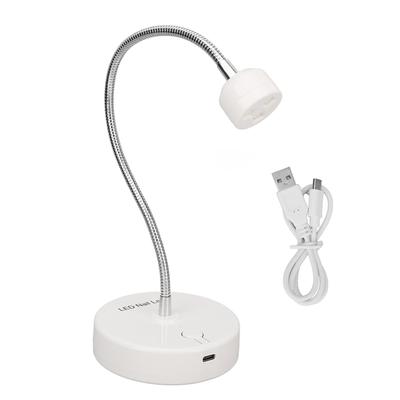 Светодиодная лампа для сушки ногтей Hand Free USB Quick Dry для полировки ногтей, лампа для сушки, светильник на гибкой шее для дома