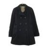 SEE BY CHLOE Wool Blend Pea Coat 38 Black Women Used