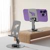 Metal 360 Rotate Mobile Phone Holder Adjustable Flexible Folding Mobile Phone Stand Mount Desktop Tablet Stand