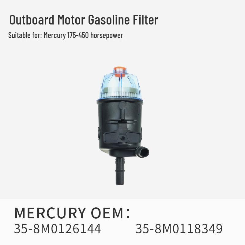 Universal Four-Stroke Outboard Engine Oil Filter Element