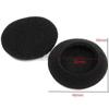 10pcs Compatible Replacement Ear Pads Soft Foam Headset Cushion Black Earphone Sponge
