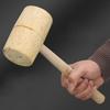 Safe Handmade Hammer Knock-resistant Wood Hammer Mallet Carpentry Hammer Woodworking