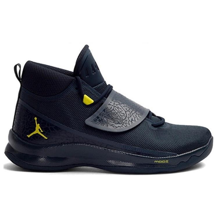 Air Jordan Super.Fly 5 Po X 'Синий Желтый' 914478-405
