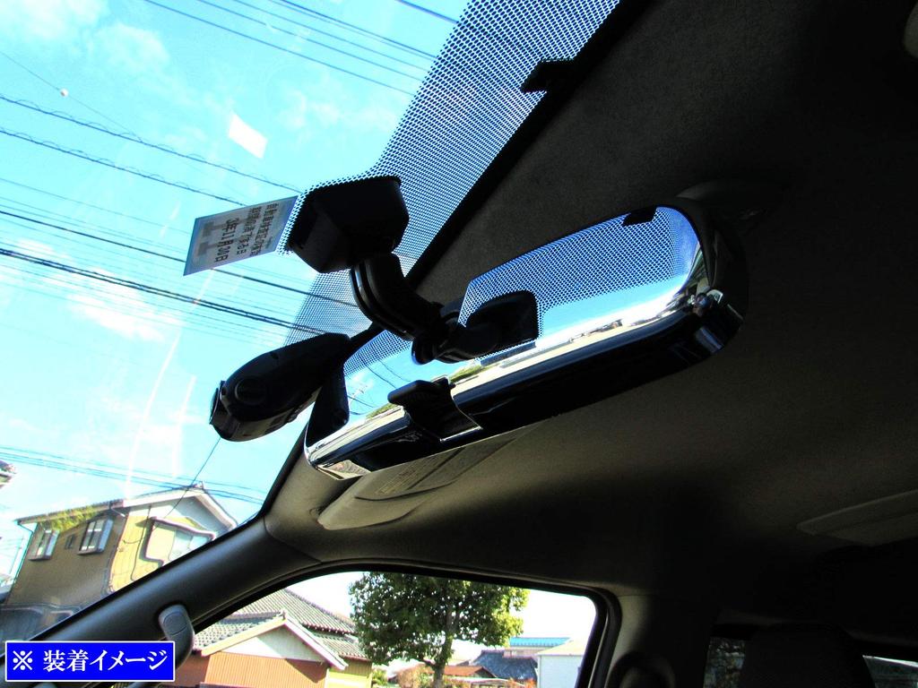 BRIGHTZ Хромированная накладка на зеркало заднего вида для Toyota Regius Ace 200 [ROOM-MIR-003] (Номер детали: 27227)