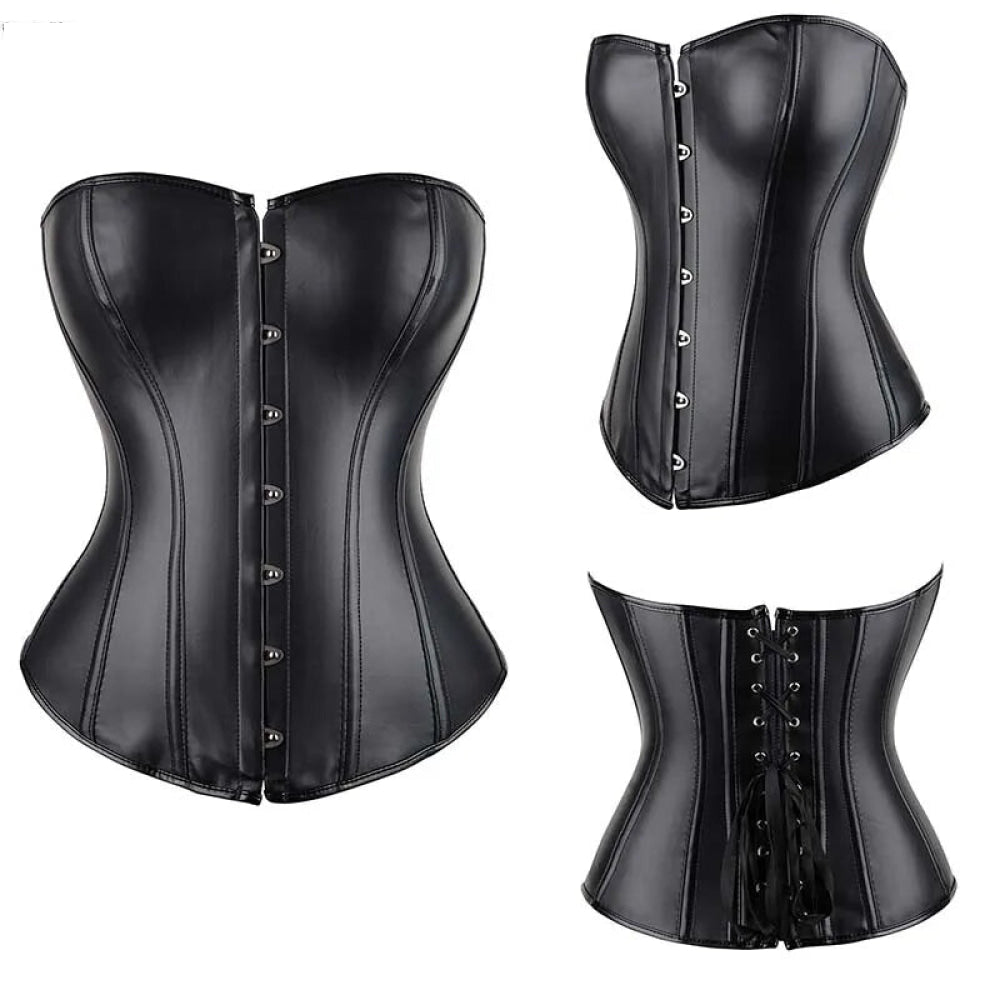 Steampunk Plus Size Slimming Body Shapewear Corset Black Xxl Corsets & Bustiers