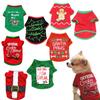 Funny Cosplay Puppy Christmas Vest Pet Party Clothes Dog Sweatshirts Halloween Costume