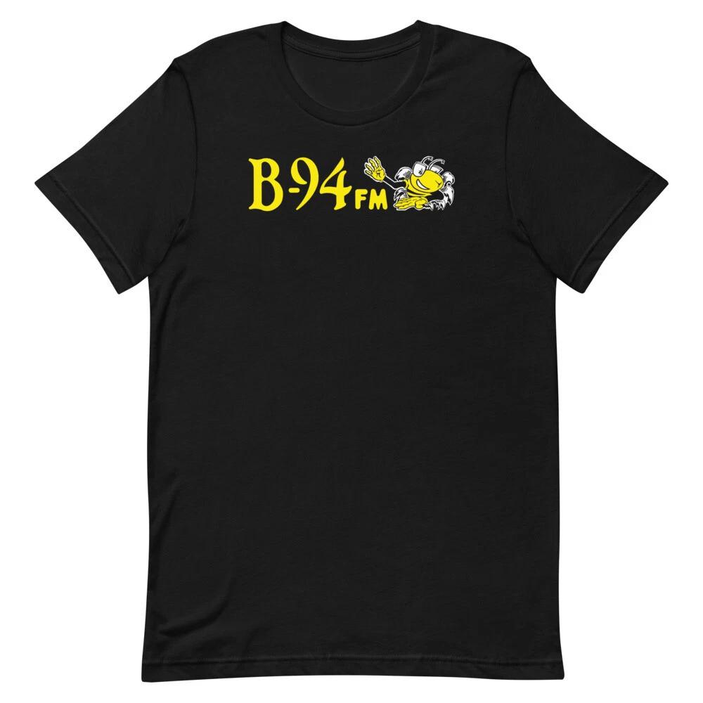 B-94 FM Pittsburgh PA Radio Vintage Style Graphic Tee Shirt Unisex t-shirt