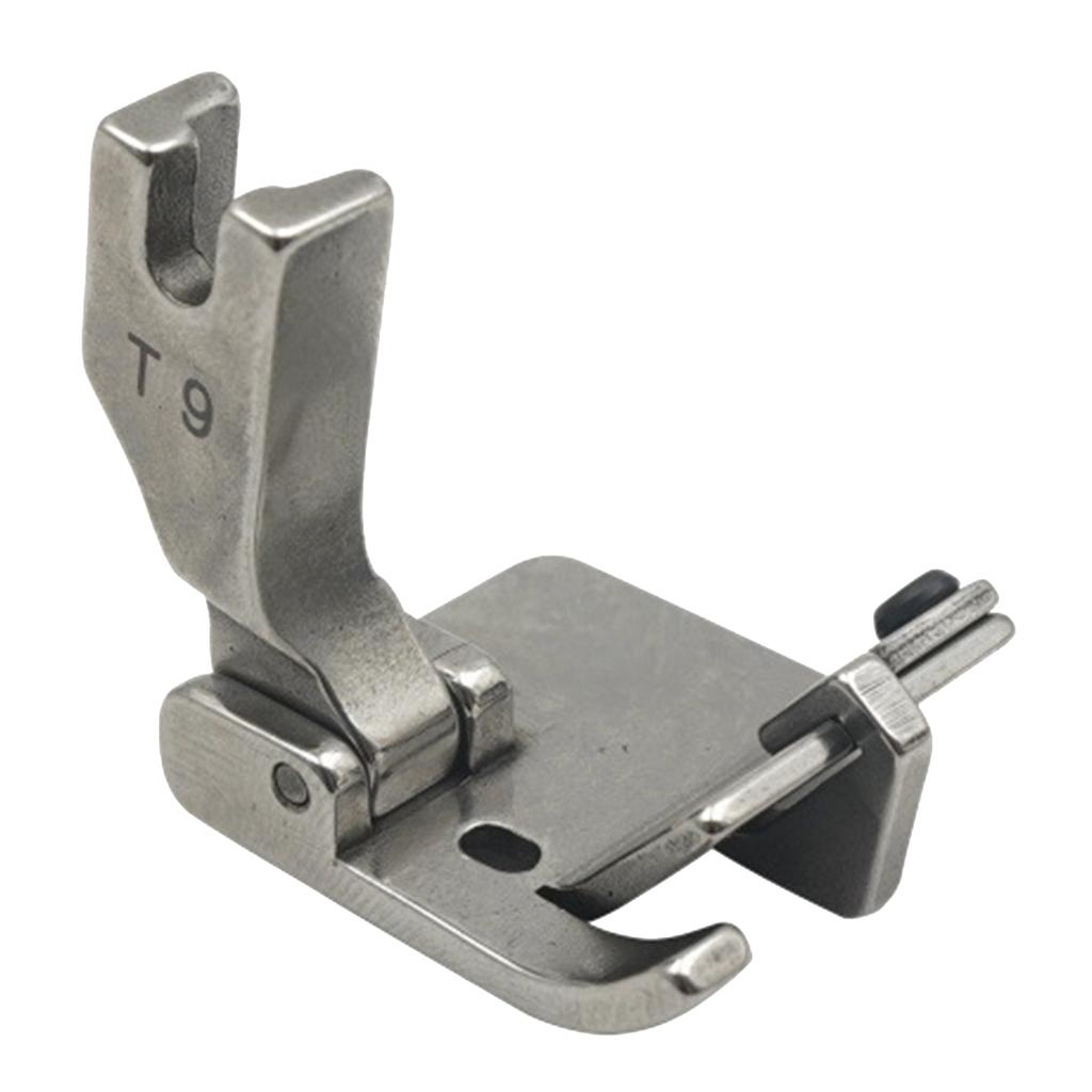 Шарнирная прижимная лапка для швейной машины, плоская автомобильная лапка T9 для обвязки кромок, аксессуары для швейных машин