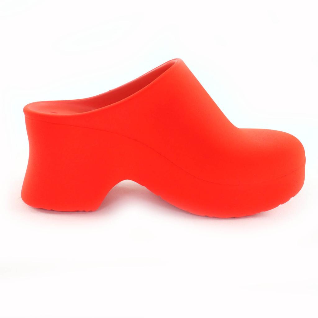 Pristine LOEWE Sandals Terraform Clogs Neon Orange Women 36 L814V29X15 Used