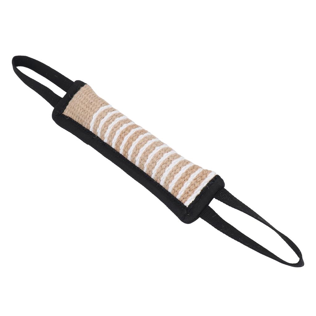 Подушка для укусов собаки, износостойкий лен, интерактивная игрушка-перетяжка для тренировки щенков со светоотражающей ручкой для средних и крупных собак