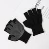 Yoga Breathable Bicycle Equipment Anti-slip Mitten Cycling Gloves Half Finger Gloves Work Mittens