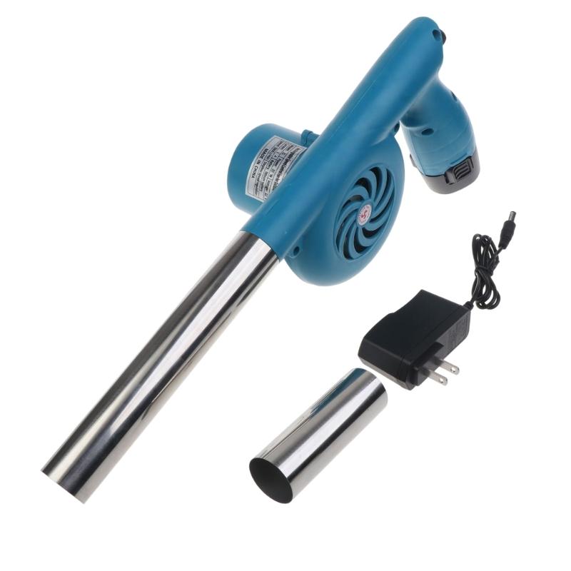 BBQ Fan Electric Blower Starter for Charcoal 5000R Rechargeable with 2x Air Duct