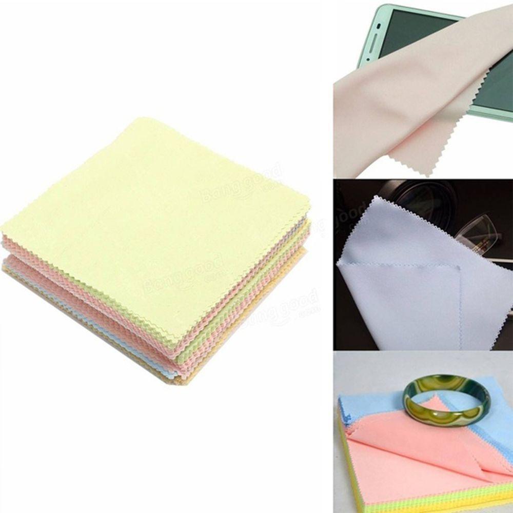 10PCS Multi-color Household Camera Screen Wipe Cleaning Cloth Len Eyeglasses Microfiber