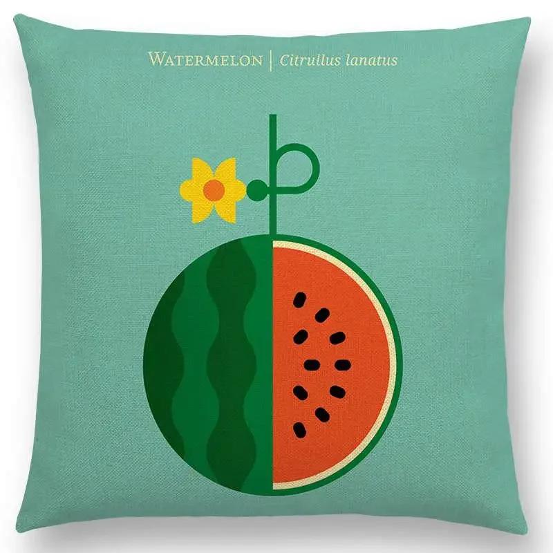 Прекрасные фрукты овощи наволочка лимон ананас авокадо ежевика лук свекла огурец наволочка на диванную подушку