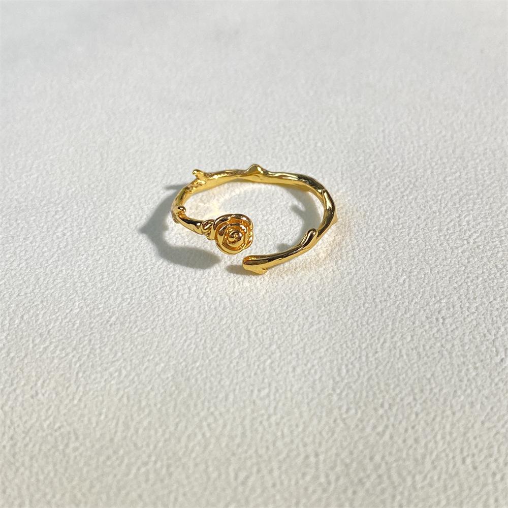 Корейское минималистичное кольцо-змея - Модное открытое кольцо в холодном стиле для женщин