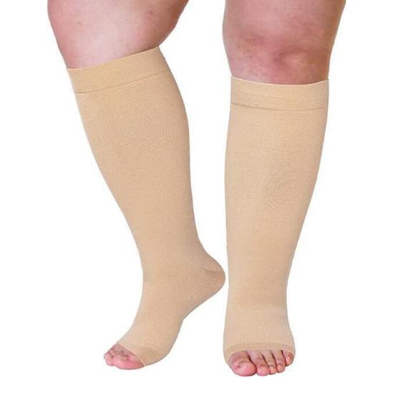 Vein Compression Socks Professional Promote Blood-circulating Breathable Compression Mid Tube Socks Elderly People Compression Socks