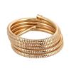 Stackable Multi Layer Arm Bracelet Stylish Metal Elastic Jewelry Stackable Bracelet Elastic Bangle for Fashionable Lover