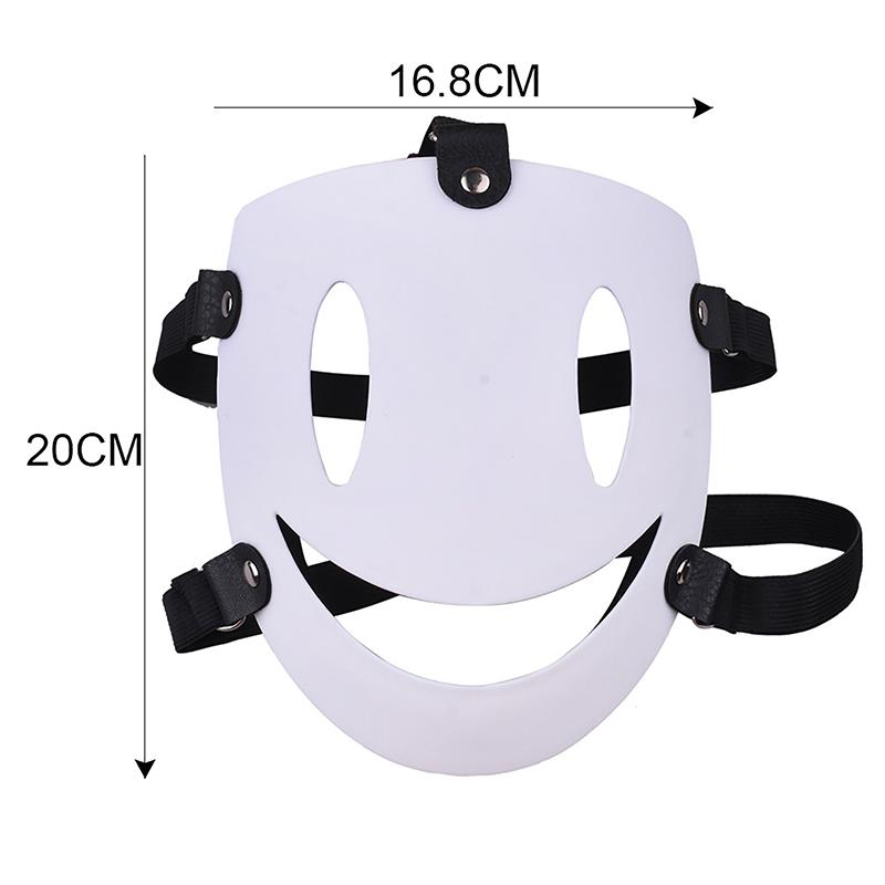 Аниме Косплей Tenkuu Shinpan Высотное Вторжение Косплей Маска Шляпа Белая Маска Японский Костюм Самурая Реквизит