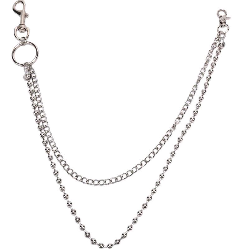 Панк Женщины Мужчины Цепочка Брелок Рок Брюки Брюки Жан Хип-Хоп Декор Подарок