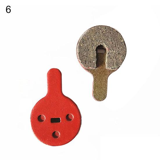 1 пара велосипедных тормозных колодок Компактные Бесшумные Полуметаллические Съемные Колодки для Дискового Тормоза для MTB Шоссейного Велосипеда