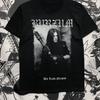 Группа Burzum Окружающий Европейский и Американский Мужской и Женский Нишевый Блэк-метал Темный Хлопок Повседневный Спортивный С короткими рукавами