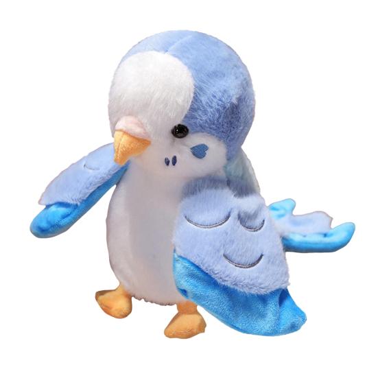 Кукла-марионетка попугай Yousheng для детей, плюшевые куклы-животные для ролевых игр и обучения, красочная мягкая игрушка-птица для рассказывания историй