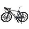 HAMILO Bicycle Figure Road Bike Road Race Model Miniature Plastic Model Movable