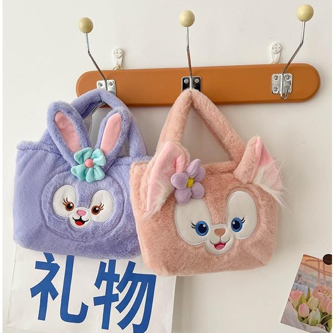 Plush Starry Sky Cartoon Tote Bag With Lightweight Fabric For Casual Travel And Girls