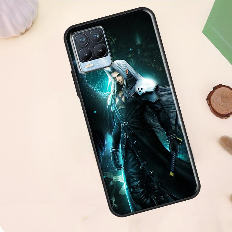 Чехол Final Fantasy Сефирот для Realme C63 C61 C65 C67 C75 C55 C51 C53 C35 C71 11 12 13 14 15 Pro Plus GT6 GT7 Pro